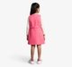 Girls Pinafore Dress With Full Sleeves T-Shirt & Belt