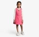 Girls Pinafore Dress With Full Sleeves T-Shirt & Belt