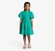 Girls Tiered Dress With Flutter Sleeves