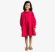 Girls Tiered Dress With Lace Detail