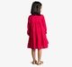 Girls Tiered Dress With Lace Detail