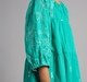 Girls Embroidered Dress With Scrunchie