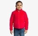 Girls Puffer Jacket With Butterfly Quilting