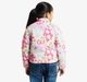 Girls Floral Printed Puffer Jacket