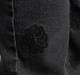 Girls Embroidered Straight Fit Denim Jeans