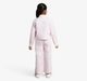 Ed-A-Mamma Girls Printed Jacket And Straight Pants Co-Ordinate Set - Pink