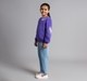 Girls Sweatshirt With Embroidery