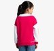 Girls Sweatshirt With Embroidery & Print