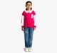 Girls Sweatshirt With Embroidery & Print