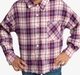 Girls Oversized Checkered Shirt