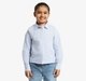 Girls Striped Shirt With Applique Embroidery