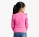 Girls Full Sleeves Ribbed Tee With Schiffli Ruffles