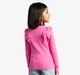 Girls Full Sleeves Ribbed T-Shirt With Metal Studs