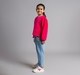 Ed-A-Mamma Girls Cotton Velour T-Shirt With Rhinestones - Pink