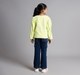 Girls Cotton Velour T-Shirt With Rhinestones