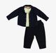 Baby Boys Printed T-Shirt, Jacket & Trouser Set