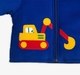 Infant Boys Hooded Applique Heavy Winter Jacket