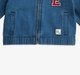 Infant Boys Hooded Denim Jacket