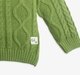 Infant Boys Sweater With Cabling & Beanie