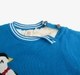 Infant Boys Sweater With Intarsia & Beanie