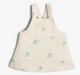 Baby Girls Pinafore Embroidered Dress With T- Shirt
