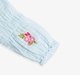 Baby Girls Sleeve Embroidered Dress With Bloomer