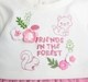 Infant Girls Printed Corduroy Dress With Bloomer