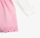 Infant Girls Printed Corduroy Dress With Bloomer