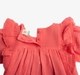 Infant Girls Floral Embroidered Dress With Bloomer