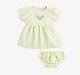 Baby Girls Embroidered Dress With Bloomer