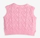 Baby Girls Floral Printed Dress With Flatknit Vest & Bloomer