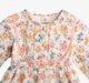 Infant Girls Floral Printed Dress With Bloomer