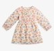Infant Girls Floral Printed Dress With Bloomer