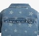 Infant Girls Floral Printed Denim Jacket