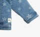 Infant Girls Floral Printed Denim Jacket