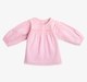 Infant Girls Crinkled Schiffli Top