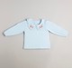 Baby Girls Embroidered T-Shirt With Collar