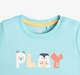 Baby Unisex Printed Organic Cotton T-Shirts (Pack Of 2)