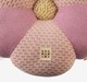 Flat Knit Flower Cushion