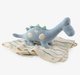 Flat Knit Blanket With Dino Toy