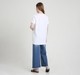 Maternity T-Shirt Short Sleeves Typography or Slogan Print White