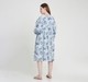 Maternity Dress Long Sleeves Floral Print Multi
