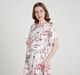 Maternity Dress Short Sleeves Floral Print Multi