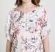 Maternity Dress Short Sleeves Floral Print Multi