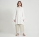 Maternity Clothing Sets Long Sleeves Solid White