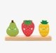 Ed-a-Mamma Wooden Stacking - Fruits (13 Pcs)