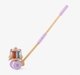 Ed-a-Mamma Wooden Toy - Push Toy Carousel