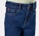 Boys' Classic Straight-Leg Denim Jeans – Dark Indigo Wash