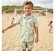 Boys Shirt & Shorts Clothing Sets Green