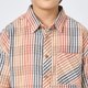 Boys half sleeves shirt Brown